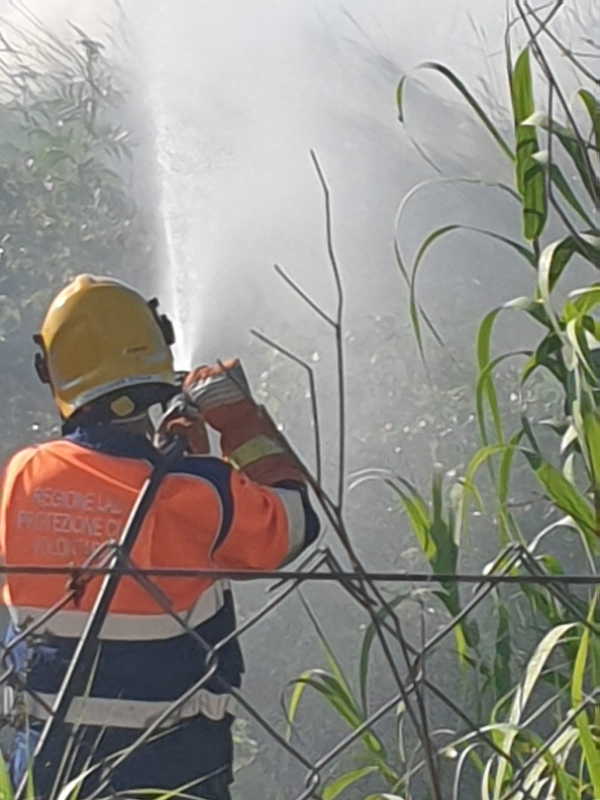 incendio Pomezia-Torvaianica