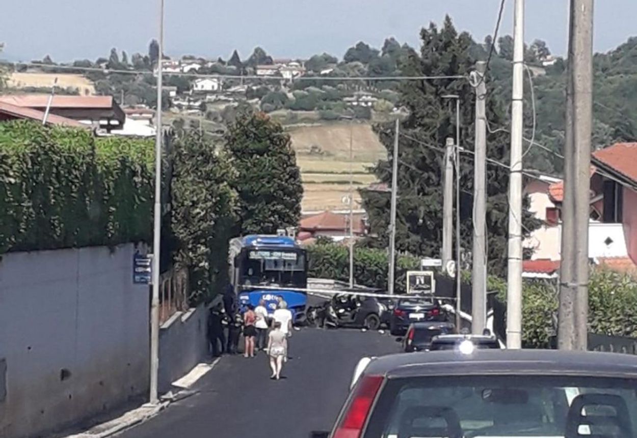 Incidente stradale Artena