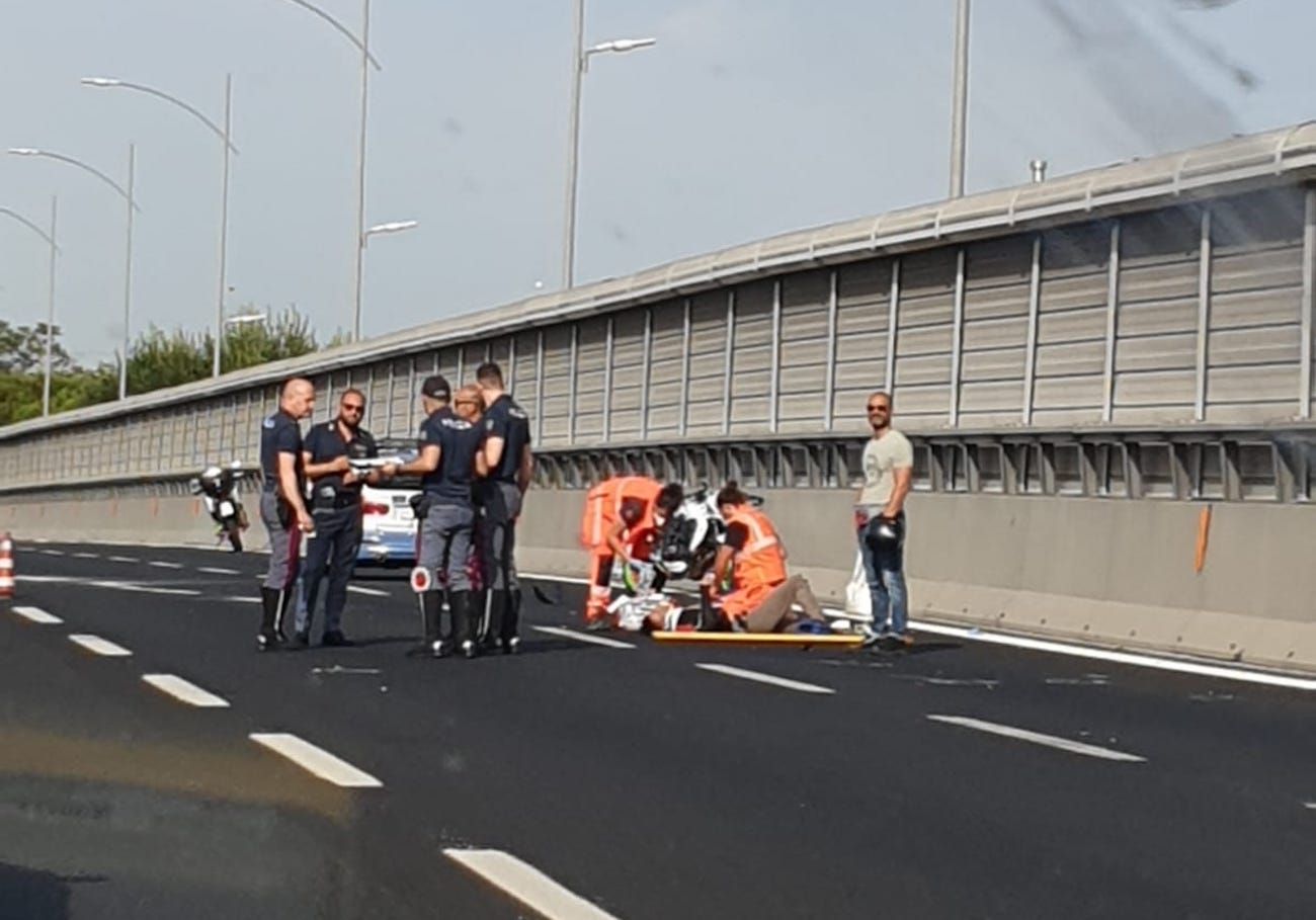 incidente Roma tangenziale est