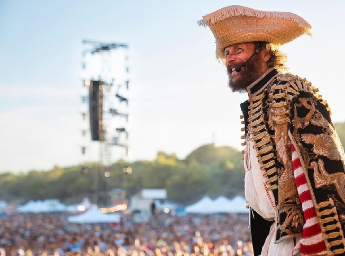 Jovanotti prima del Jova Beach Party