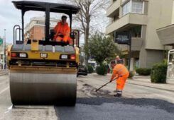 Operaio al lavoro a Nettuno