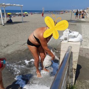 Senape, spiaggia ostia