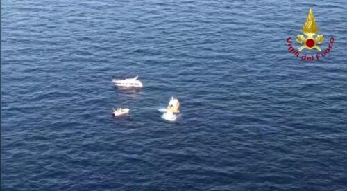 Relitti imbarcazioni scontro all'argentario sabato 23 luglio ferite 4 persone di Roma