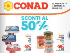 Volantino conad sconti al 50%