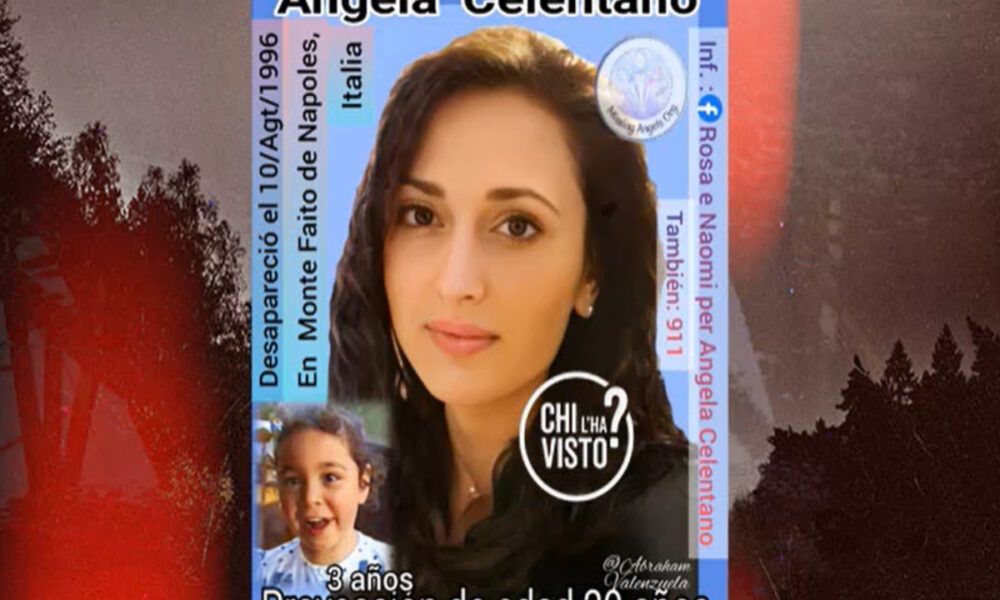 Angela Celentano, potrebbe essere in sud america