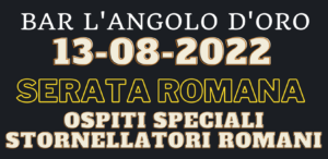 Evento angolo d'oro ardea 13 agosto