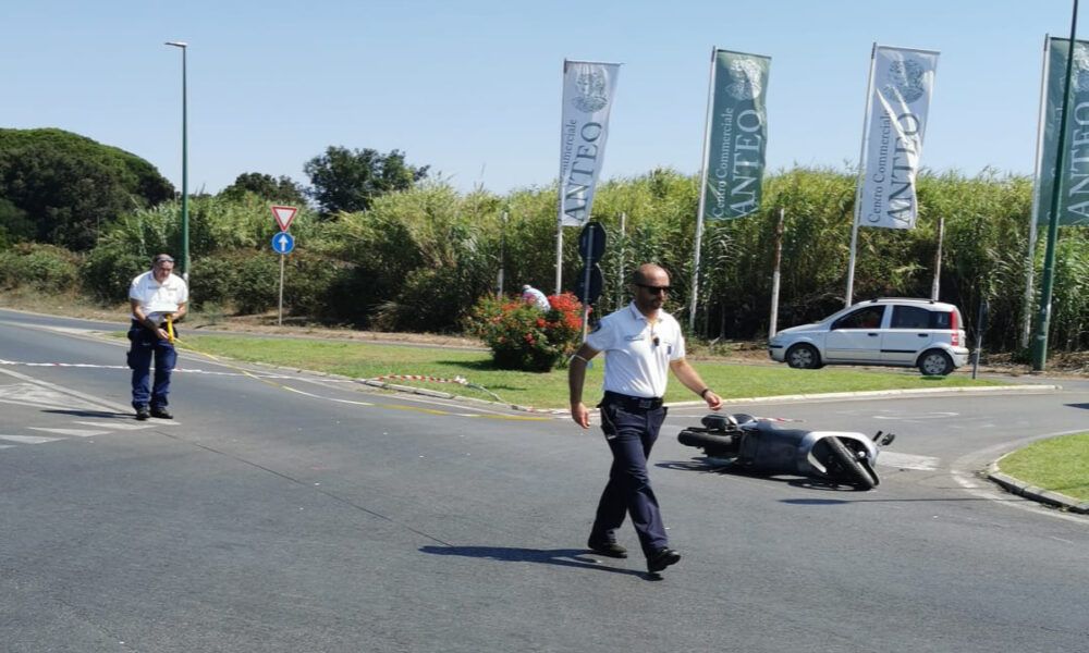 Anzio incidente stradale