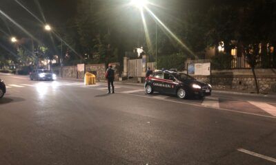 I Carabinieri di Colleferro durante un controllo