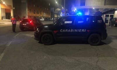 Pattuglia carabinieri intervenuta per mala movida a Ladispoli e Cerveteri