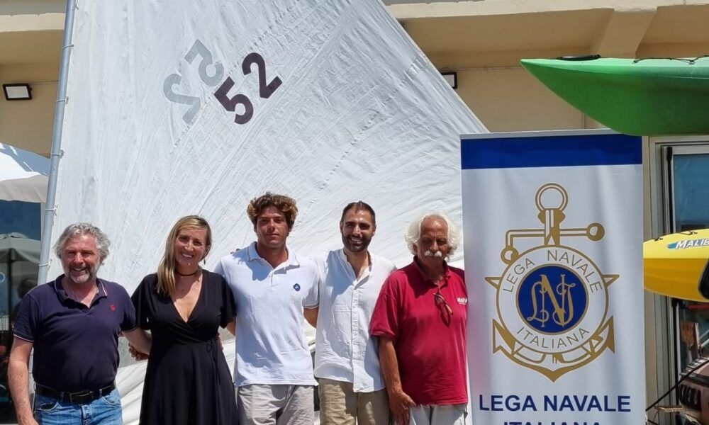 Il velista di Torvajanica Andrea Balzer alla 51ª edizione del Campionato Mondiale Sunfish
