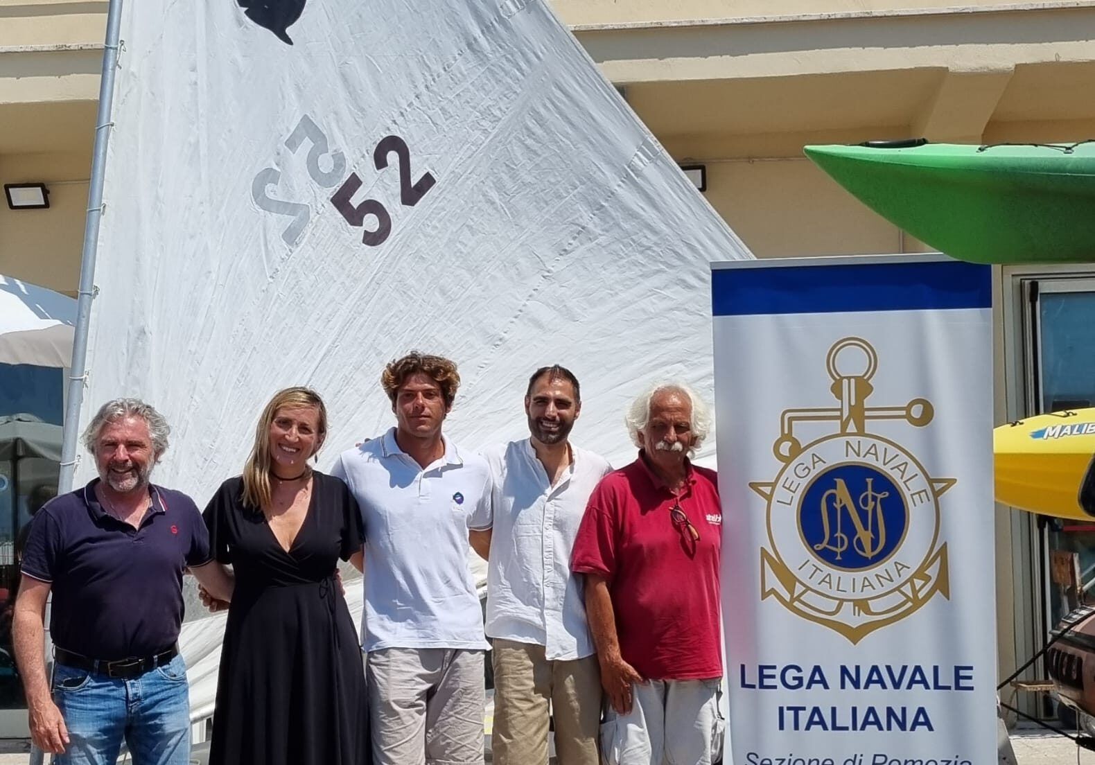 Il velista di Torvajanica Andrea Balzer alla 51ª edizione del Campionato Mondiale Sunfish