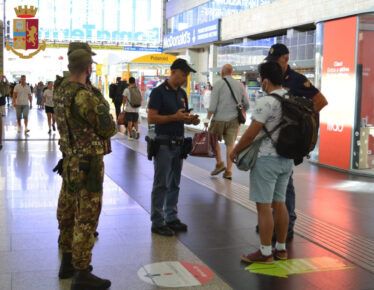 Polizia ferroviaria stazione termini