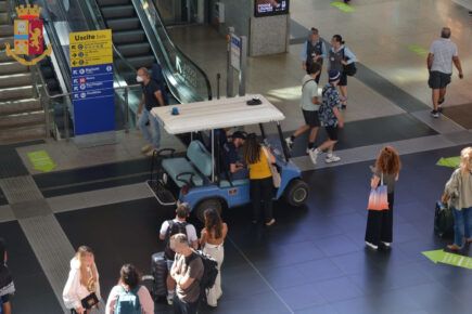 Polizia ferroviaria stazione termini