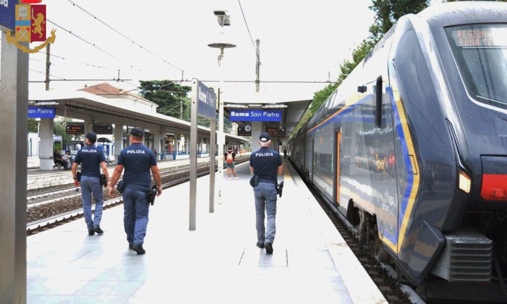 Polizia ferroviaria treni