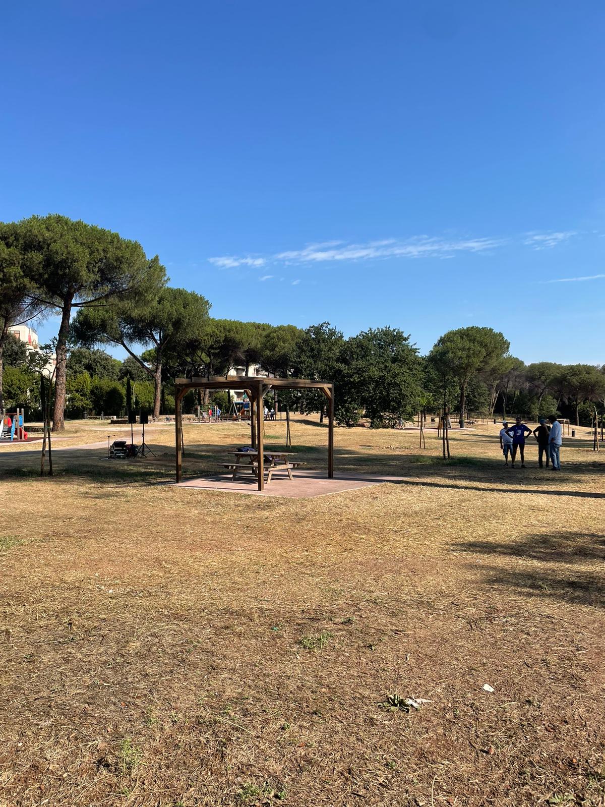 Inaugurazione parco Tor Marancia Roma