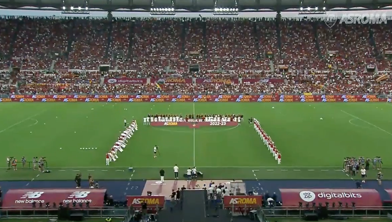 Presentazione squadra As Roma