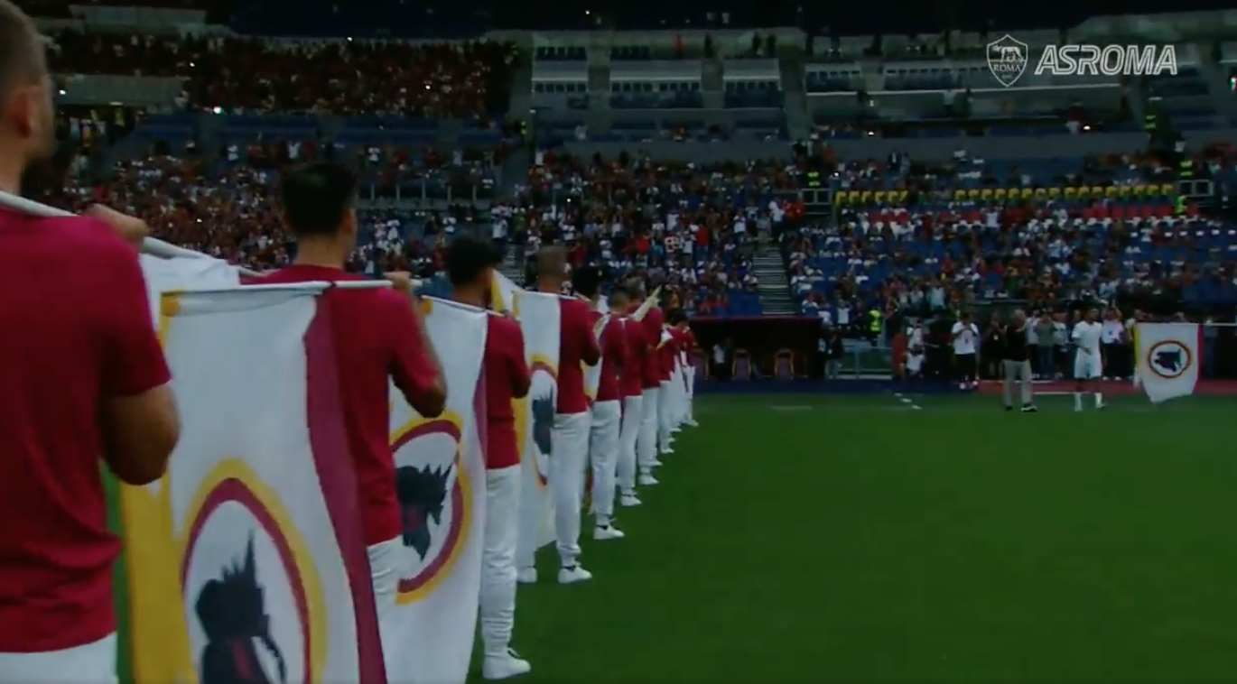 Presentazione squadra As Roma