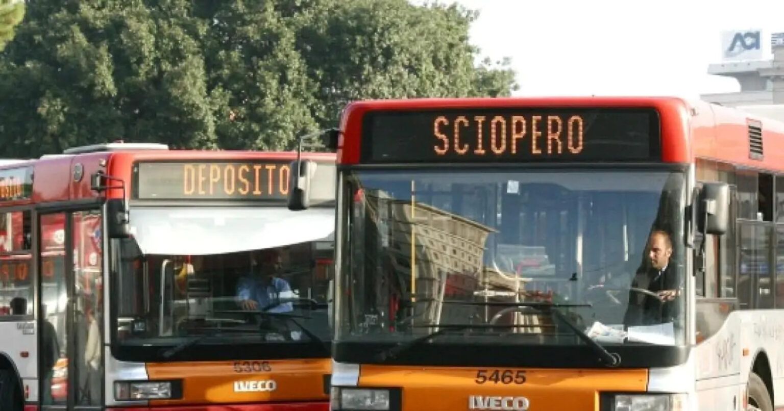 Sciopero trasporti a Roma