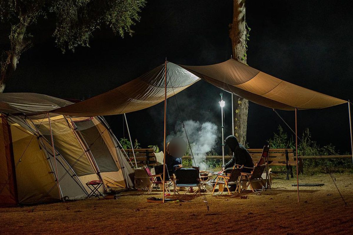 Foto di campeggio le molette a trevi nel lazio turisti romani intossicati