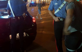 Carabinieri intervenuti a Roma a porta pia la notte del 31 ottobre