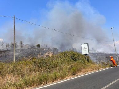 Incendio Magliana ora