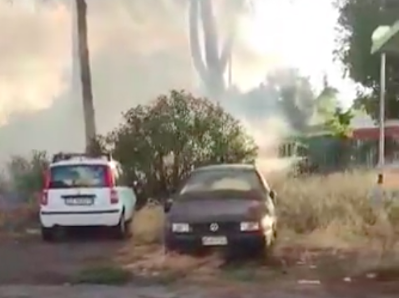 incendio Ponte Mammolo