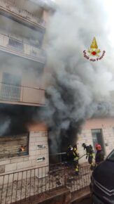 Incendio Torre Maura