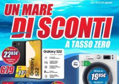 Volantino Tronu un mare di sconti agosto 2022