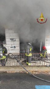 Incendio Torre Maura