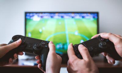 2 giocatori di video games