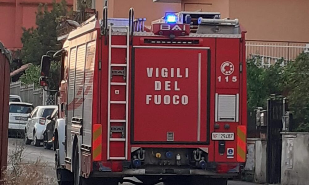 vigili del fuoco incendio appartamento bastogi