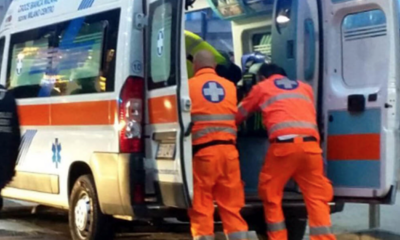 Ambulanza per incidente mortale