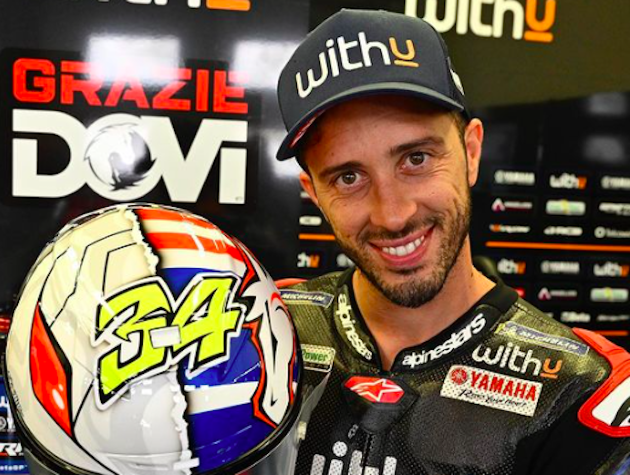 Andrea Dovizioso abbandona la Moto GP