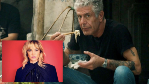 Asia Argento e Bourdain