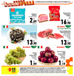 Conad, 8 giorni folli