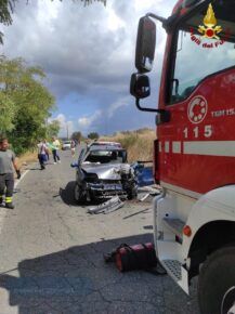 Incidente a Fiumicino, intervento dei Vigili del Fuoco