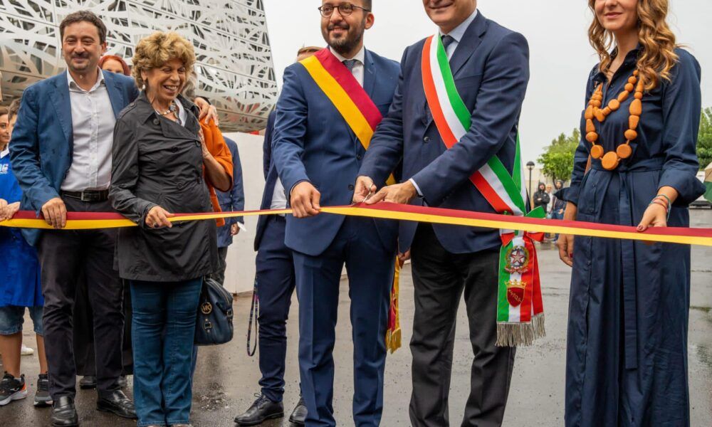 Scuola Corviale inaugurata alla presenza di Gualtieri e del Presidente XI Municipio Lanzi