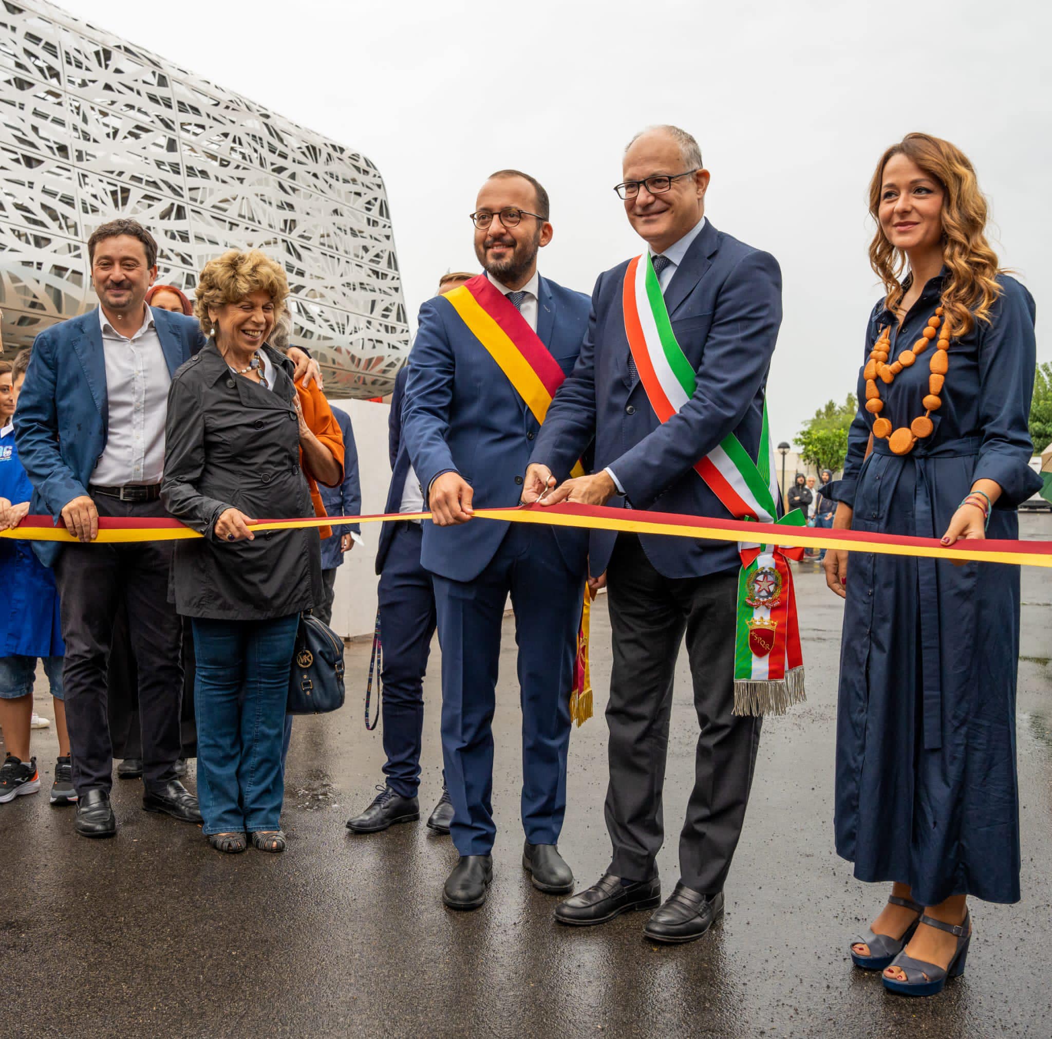Scuola Corviale inaugurata alla presenza di Gualtieri e del Presidente XI Municipio Lanzi
