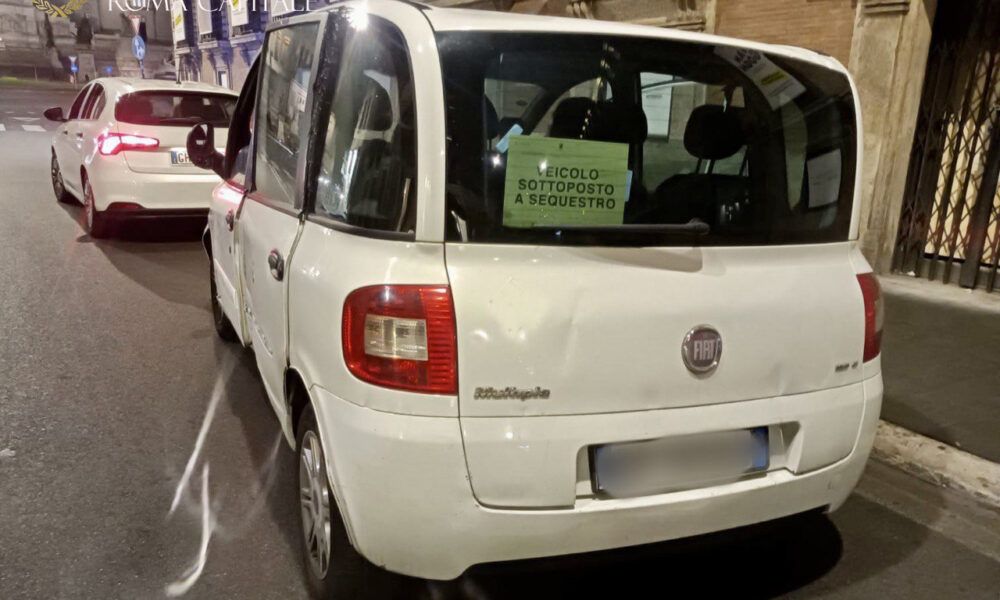 Taxi abusivo a Roma