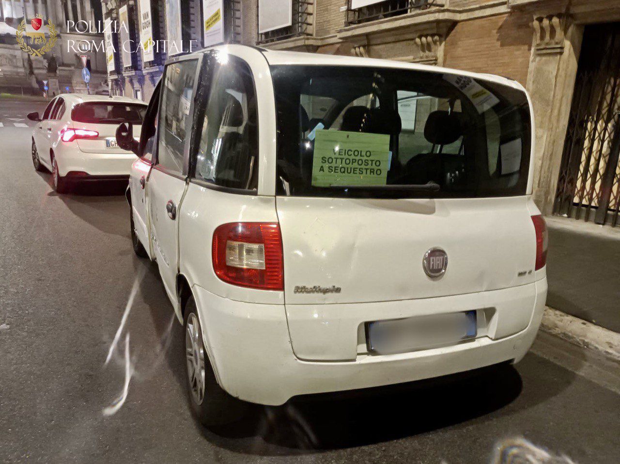 Taxi abusivo a Roma