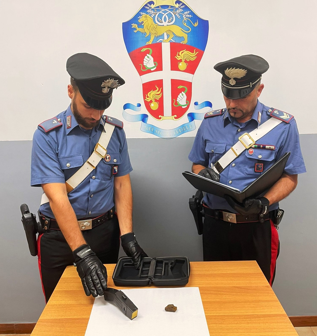 carabinieri arresto