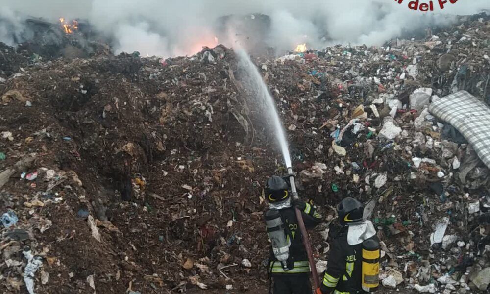 Incendio a Ciampino