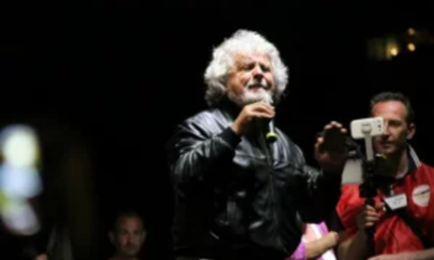grillo, volantino pd elezioni