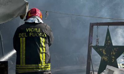 Incendio Ostia