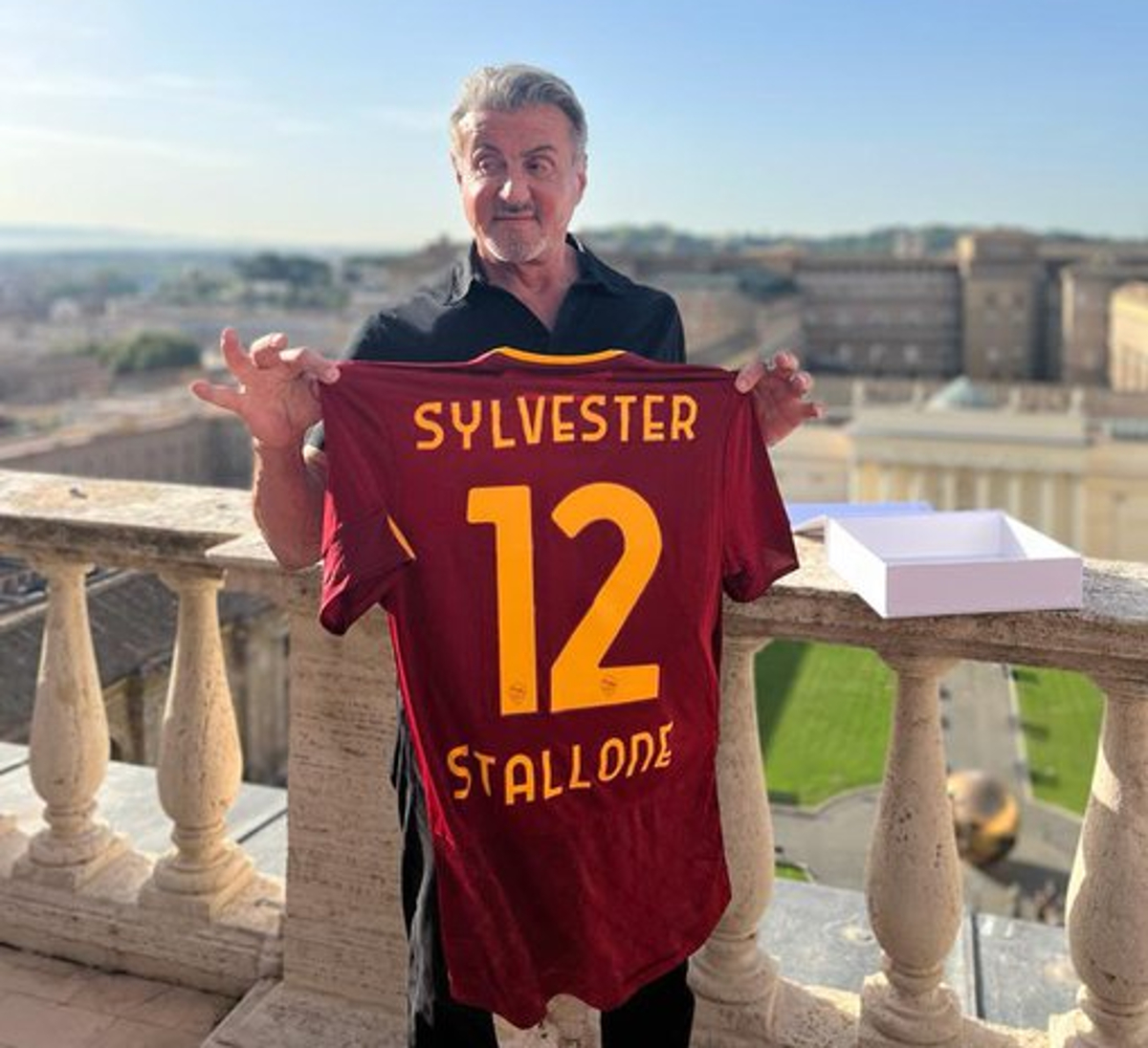 Silvester Stallone a Roma