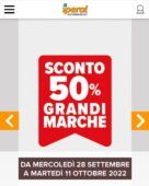 Volantino Iperal: offerte valide dal 28 settembre all'11 ottobre