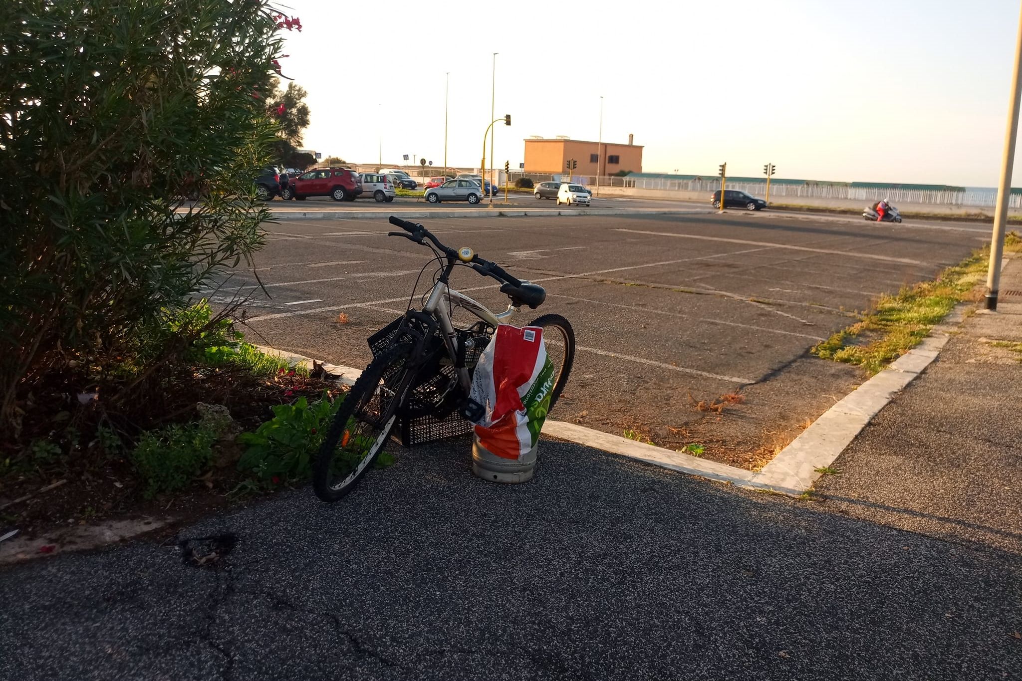 Piazza Sirio a Ostia