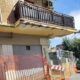 Balcone che si sbriciola a Nuova Ostia