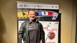 Enzo Salvi alla premiazione dell'Ostia Film Festival Italiano 2022