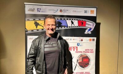 Enzo Salvi alla premiazione dell'Ostia Film Festival Italiano 2022